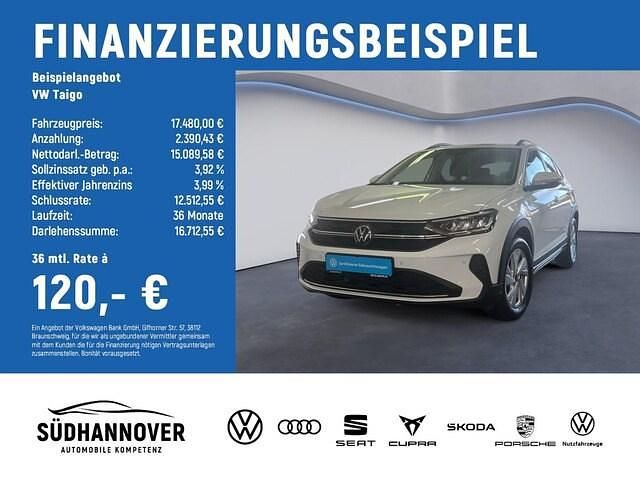 Gebraucht VW Taigo Life 95 PS (69 kW) 2023 Weiß SUV