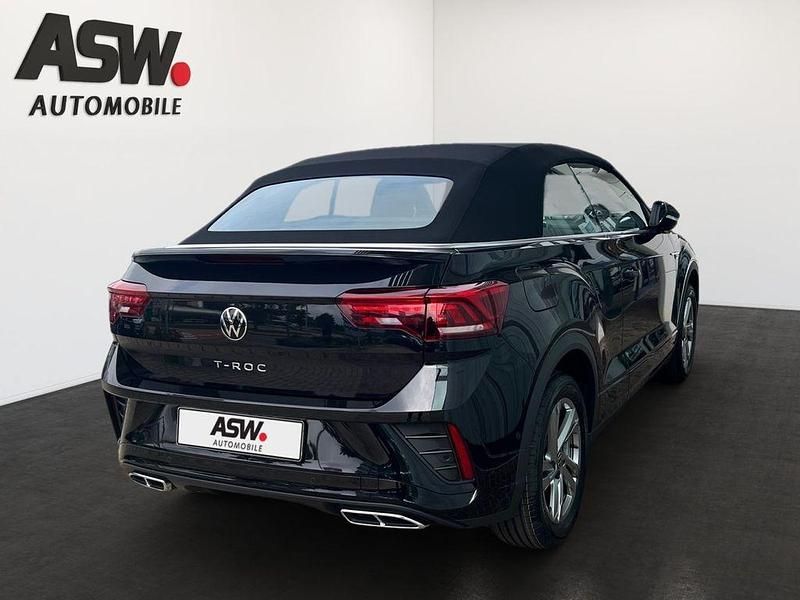 Neu VW T-Roc Cabriolet R-line 150 PS (110 kW) 2025 Schwarz Cabrio