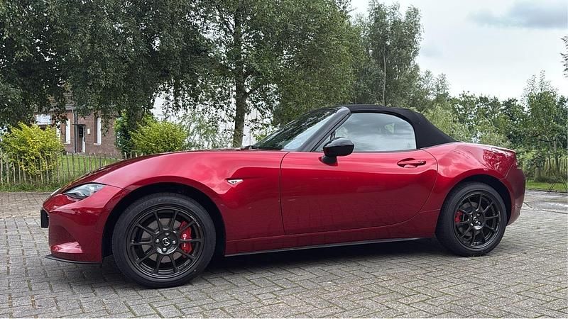 Rot Gebraucht 2025 Mazda MX5 Homura-Line Cabrio | 30.495 € (Guter Preis) - Bild 1/4