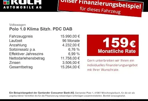 Gebraucht VW Polo 80 PS (58 kW) 2022 Grau Kleinwagen