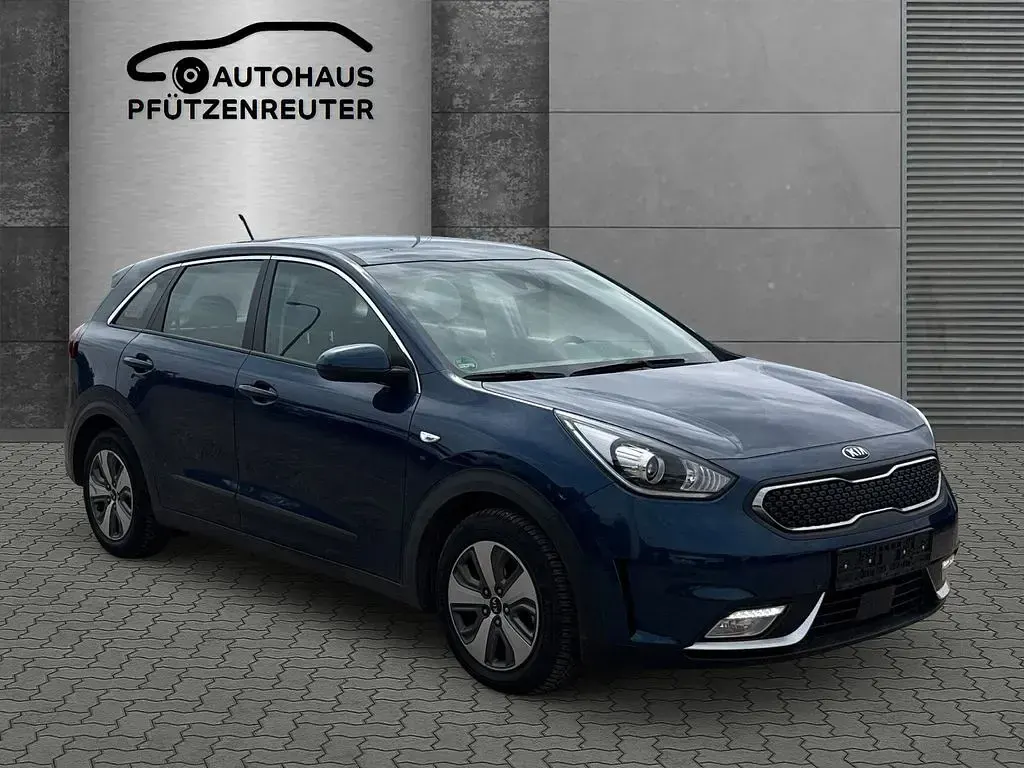 Gebraucht Kia Niro Edition 7 105 PS (77 kW) 2018 Blau SUV