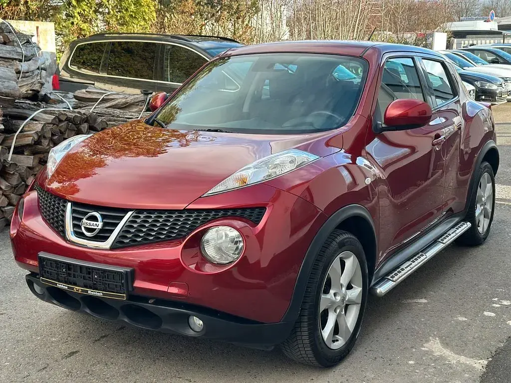 Second-hand Nissan Juke 117 CP (86 kW) 2012 Roșu SUV