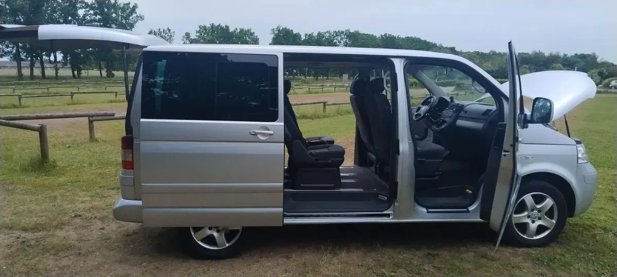 Gebraucht VW Multivan 174 PS (127 kW) 2006 Silber Van / Kleinbus