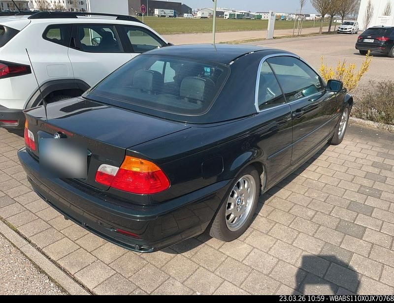 Gebraucht BMW 320 170 PS (125 kW) 2001 Grün Cabrio