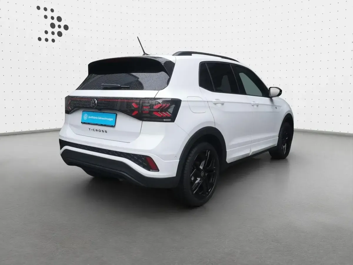 Gebraucht VW T-Cross R-line 116 PS (85 kW) 2025 Weiß SUV