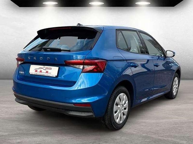 Gebraucht Skoda Fabia Selection 116 PS (85 kW) 2024 Blau Limousine