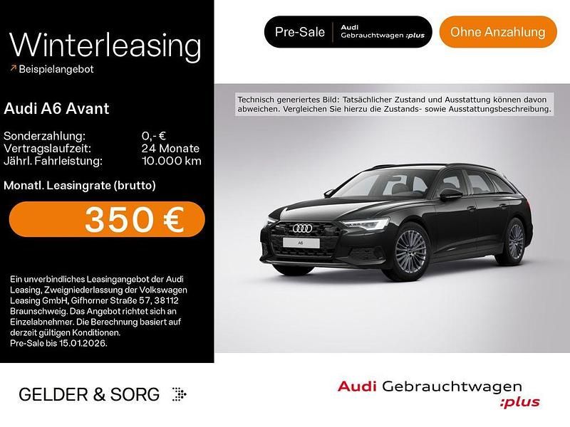 Mythosschwarz metallic Gebraucht 2025 Audi A6 Advanced Kombi | 46.980 € (Superpreis) - Bild 1/4