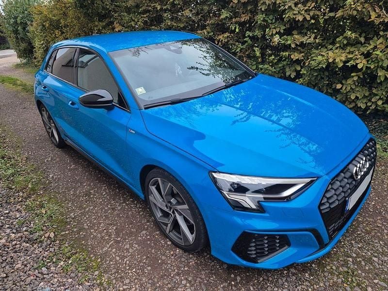 Blau Gebraucht 2020 Audi A3 S-Line Limousine | 24.990 € (Fairer Preis) - Bild 1/4