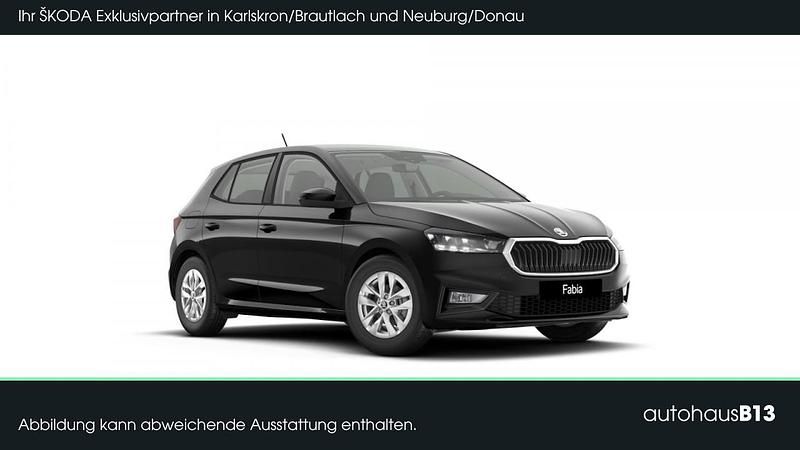 Neu Skoda Fabia Selection 95 PS (69 kW) 2026 Blackmagic perleffekt (schwarz) Kleinwagen