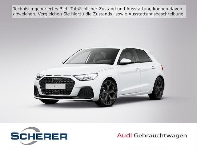 Gletscherweiß metallic Gebraucht 2024 Audi A1 Sportback Advanced Plus Kleinwagen | 34.500 € - Bild 1/4
