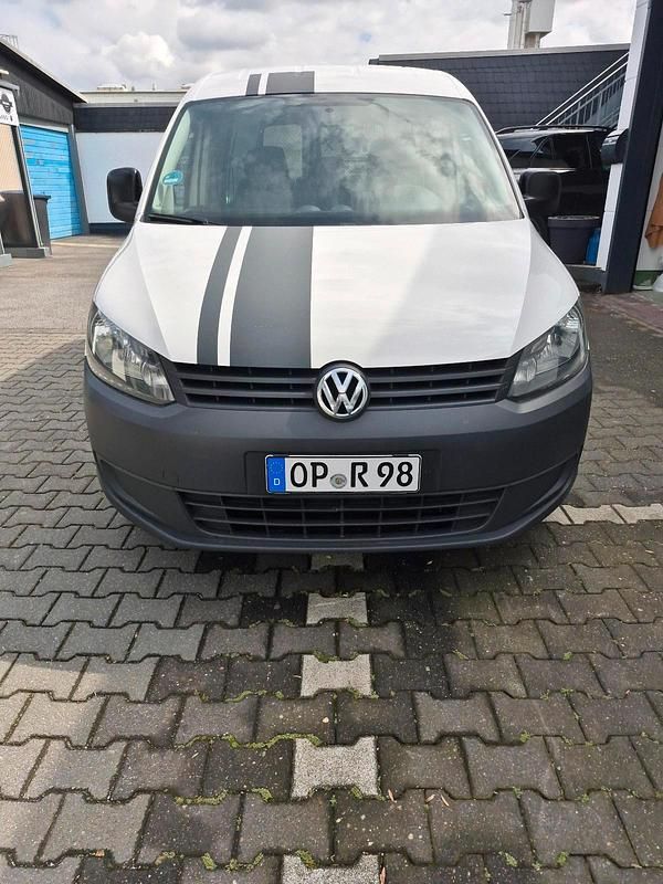 Second-hand VW Caddy 75 CP (55 kW) 2014 Alb Monovolum