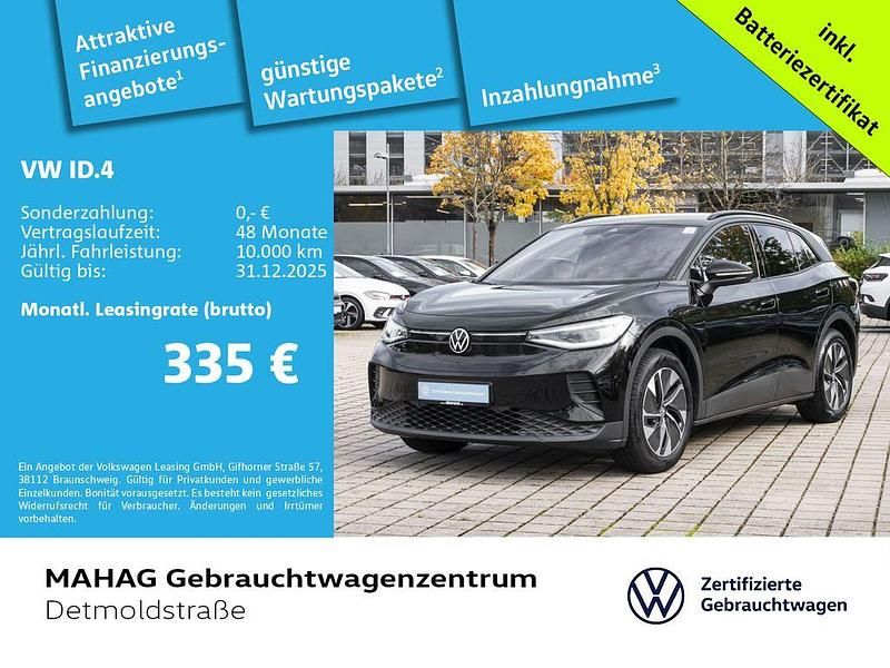 Schwarz Gebraucht 2025 VW ID.4 Pure SUV | 34.491 € (Fairer Preis) - Bild 1/2