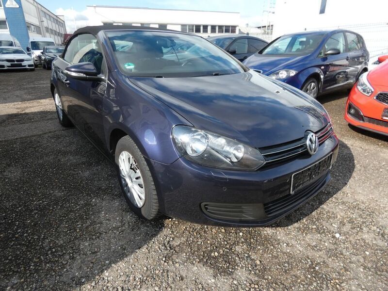 Violett Gebraucht 2012 VW Golf Cabriolet Cabrio | 5.990 € (Guter Preis) - Bild 1/4