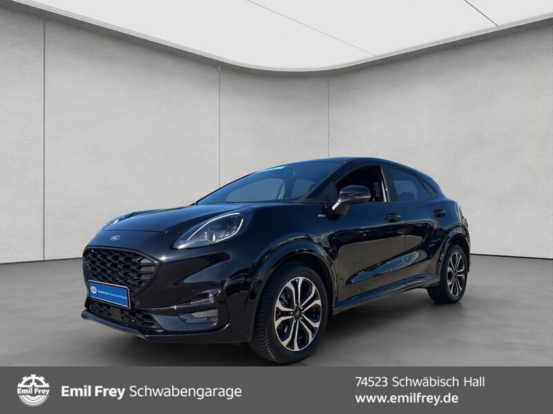Agate black metallic Gebraucht 2023 Ford Puma ST-Line SUV | 23.440 € (Fairer Preis) - Bild 1/4