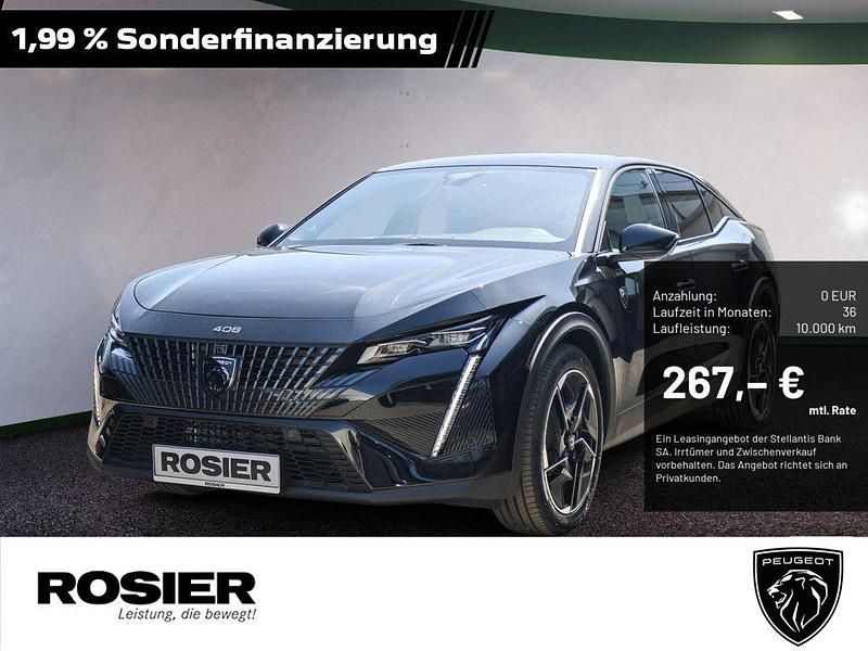 Schwarz / perla nera schwarz Gebraucht 2025 Peugeot 408 GT GT SUV | 36.949 € - Bild 1/4