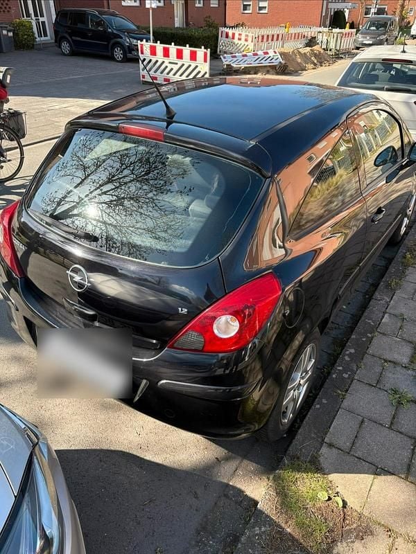 Gebraucht Opel Corsa 59 PS (43 kW) 2007 Schwarz Kleinwagen