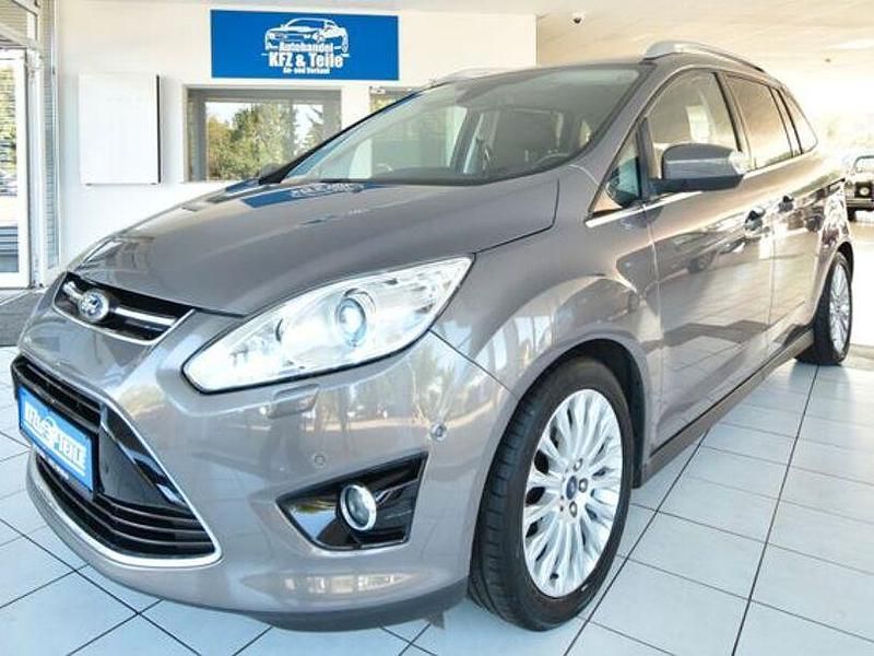 Braun Gebraucht 2013 Ford Grand C-Max Titanium Van / Kleinbus | 8.980 € (Etwas zu teuer) - Bild 1/4