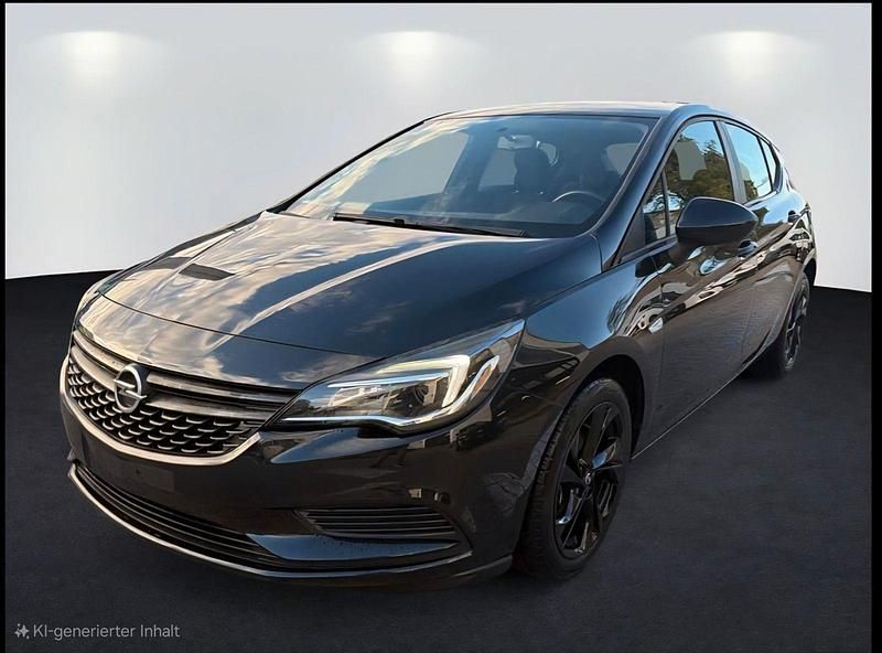 Gebraucht Opel Astra Selection 105 PS (77 kW) 2016 Schwarz Limousine
