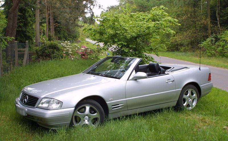Gebraucht Mercedes SL280 204 PS (150 kW) 1999 Silber Cabrio