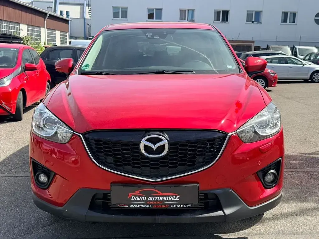 Używany Mazda CX-5 Sendo 150 KM (110 kW) 2014 Czerwony SUV