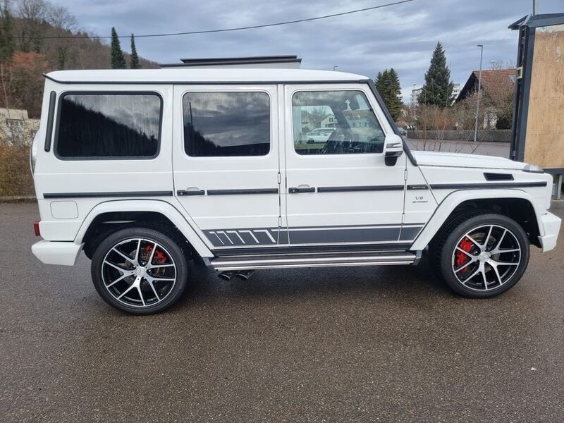Weiß Gebraucht 2017 Mercedes G63 AMG AMG SUV | 103.000 € (Teuer) - Bild 1/4