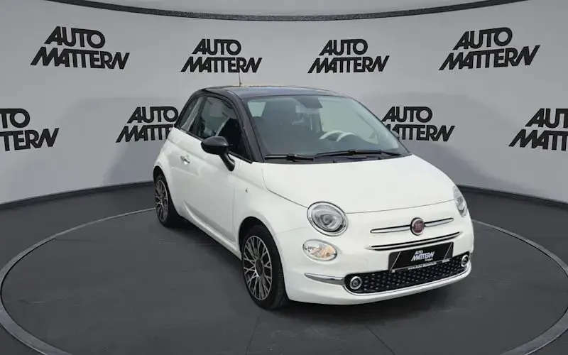 Gebraucht Fiat 500 Dolcevita 70 PS (51 kW) 2023 Gelato weiß/dach schwarz Limousine