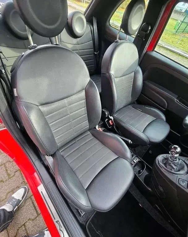 Gebraucht Fiat 500 Lounge 89 PS (65 kW) 2012 Rot Kleinwagen