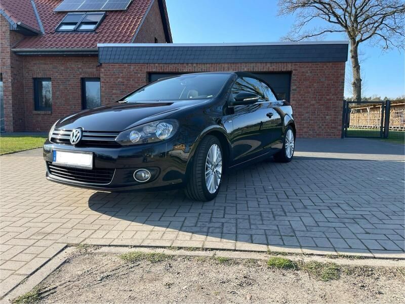 Schwarz Gebraucht 2015 VW Golf Cabriolet Cabrio | 8.499 € (Superpreis) - Bild 1/4