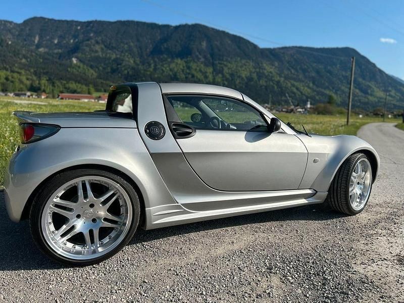 Second-hand Smart Roadster Brabus 101 CP (74 kW) 2007 Argintiu Cabrio