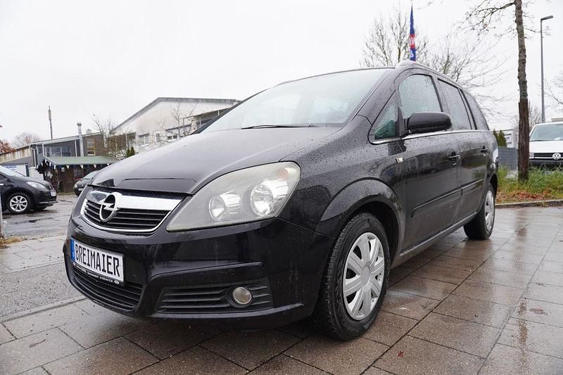 Schwarz Gebraucht 2006 Opel Zafira Edition Van / Kleinbus | 750 € (Superpreis) - Bild 1/4