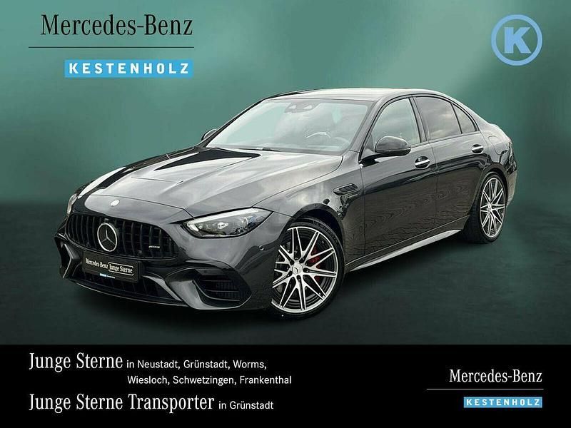 Graphitgrau Gebraucht 2024 Mercedes C63S AMG AMG Limousine | 83.690 € (Teuer) - Bild 1/4