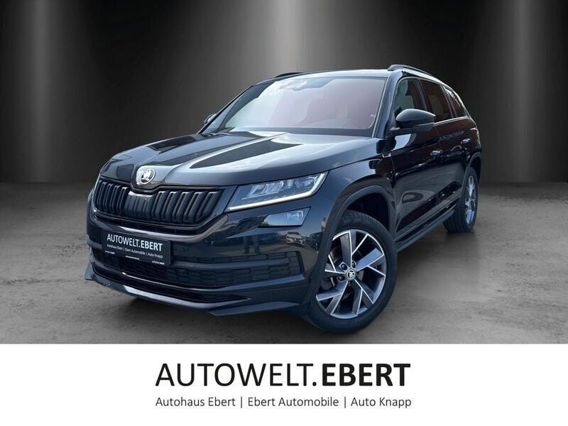 Schwarzmagic perleffekt Gebraucht 2021 Skoda Kodiaq SportLine SUV | 27.390 € (Fairer Preis) - Bild 1/4