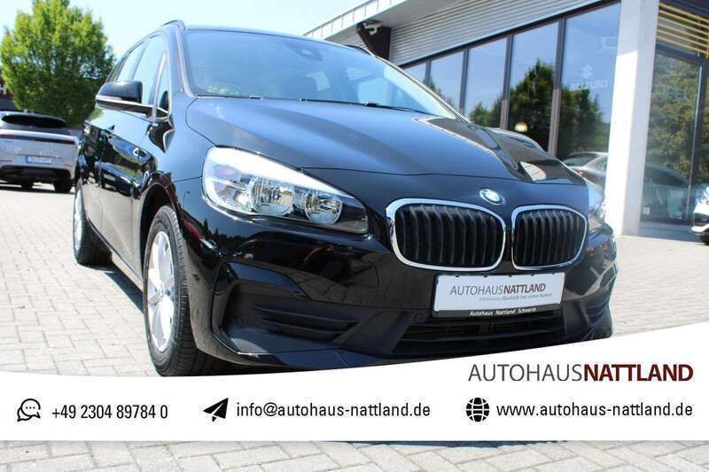 Schwarz ii Gebraucht 2018 BMW 218 Advantage Van / Kleinbus | 15.550 € (Fairer Preis) - Bild 1/4