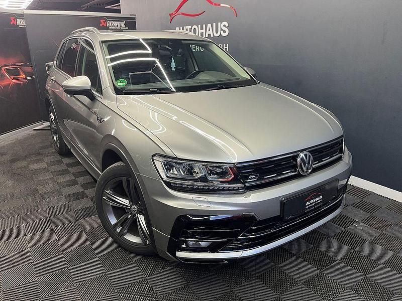 Silber Gebraucht 2018 VW Tiguan R-line SUV | 25.990 € (Guter Preis) - Bild 1/4
