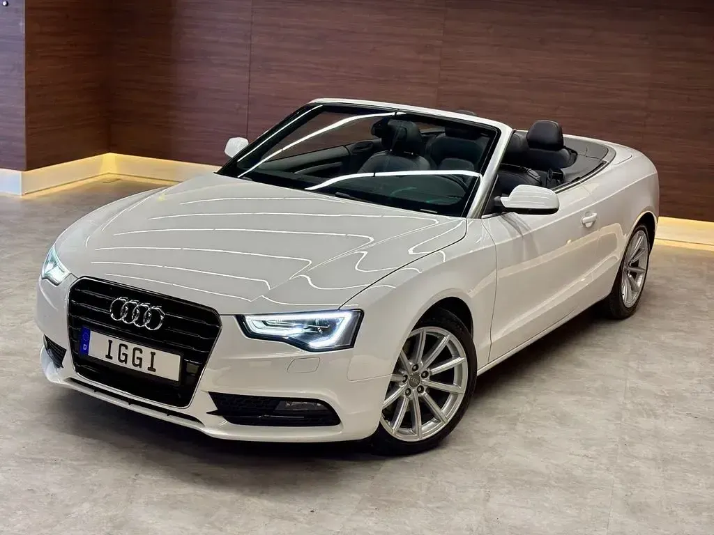 Gebraucht Audi A5 Cabriolet Sport 230 PS (169 kW) 2016 Weiß Cabrio