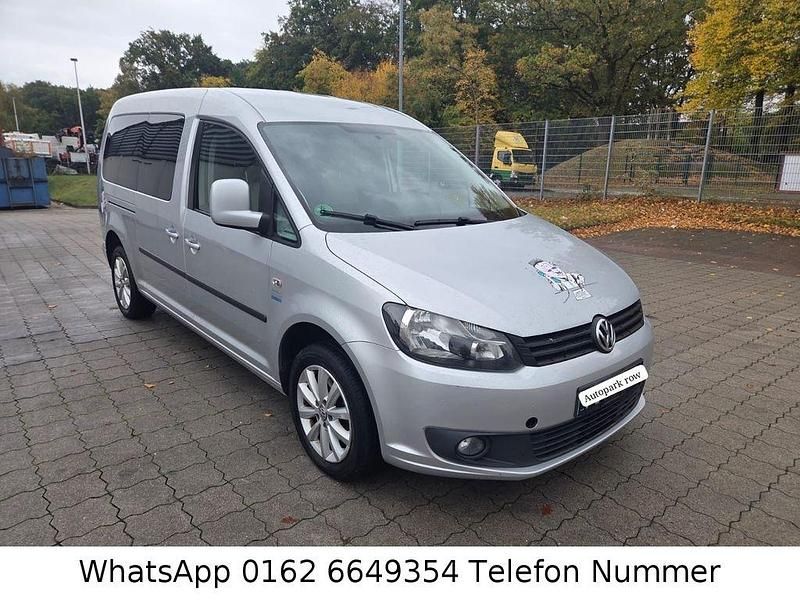 Silber Gebraucht 2013 VW Caddy Maxi Van / Kleinbus | 6.300 € - Bild 1/4