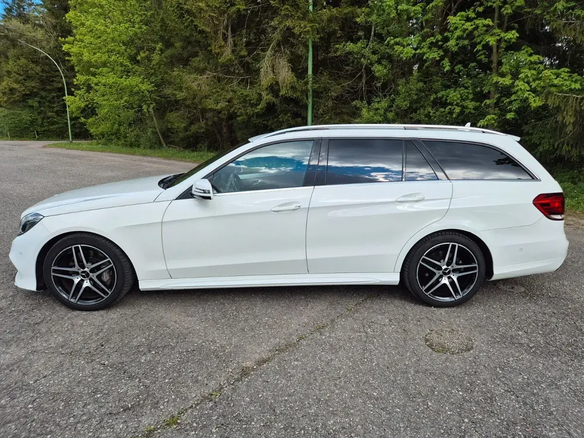 Gebraucht Mercedes E350 AMG 252 PS (185 kW) 2014 Weiß Kombi