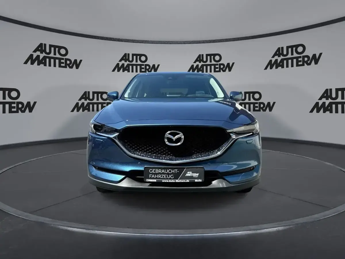 Gebraucht Mazda CX-5 Exclusive-Line 165 PS (121 kW) 2019 Blau SUV