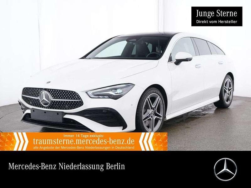 Polarweiß Gebraucht 2024 Mercedes CLA200 AMG Kombi | 32.890 € (Fairer Preis) - Bild 1/3