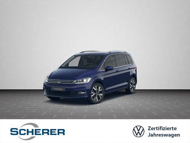 Gebraucht VW Touran Highline 150 PS (110 kW) 2025 Atlantik blue metallic (metallic) Van / Kleinbus
