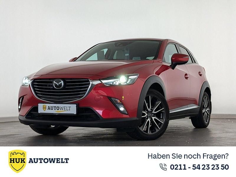 Rot Gebraucht 2017 Mazda CX-3 Sports-Line SUV | 13.660 € (Guter Preis) - Bild 1/3
