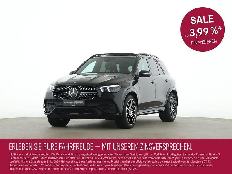 Schwarz Gebraucht 2023 Mercedes GLE400 AMG SUV | 77.945 € (Etwas zu teuer) - Bild 1/4
