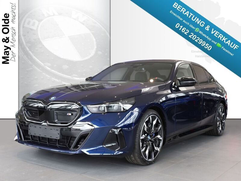 Blau schwarz Gebraucht 2024 BMW i5 Shadowline Limousine | 72.999 € (Etwas zu teuer) - Bild 1/4