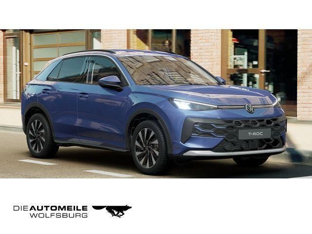 Celestial blue metallic Neu 2025 VW T-Roc Life SUV | 35.790 € (Fairer Preis) - Bild 1/4