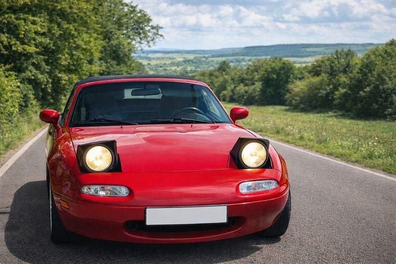 Gebraucht Mazda MX5 116 PS (85 kW) 1990 Rot Cabrio