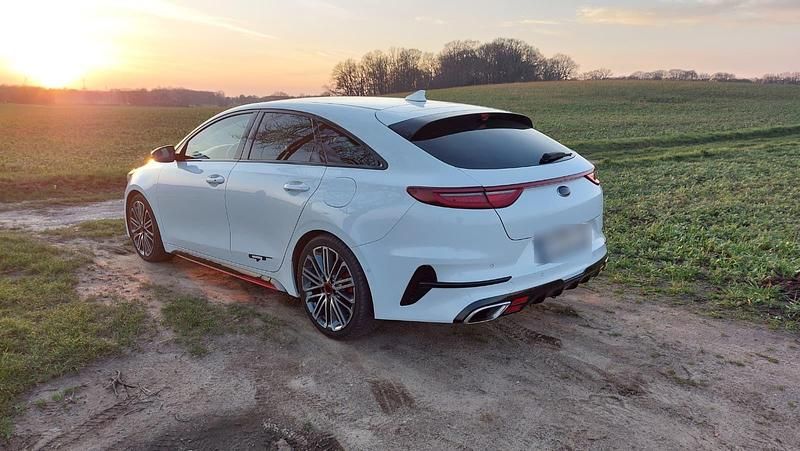 Gebraucht Kia ProCeed GT GT 204 PS (150 kW) 2019 Weiß Kleinwagen