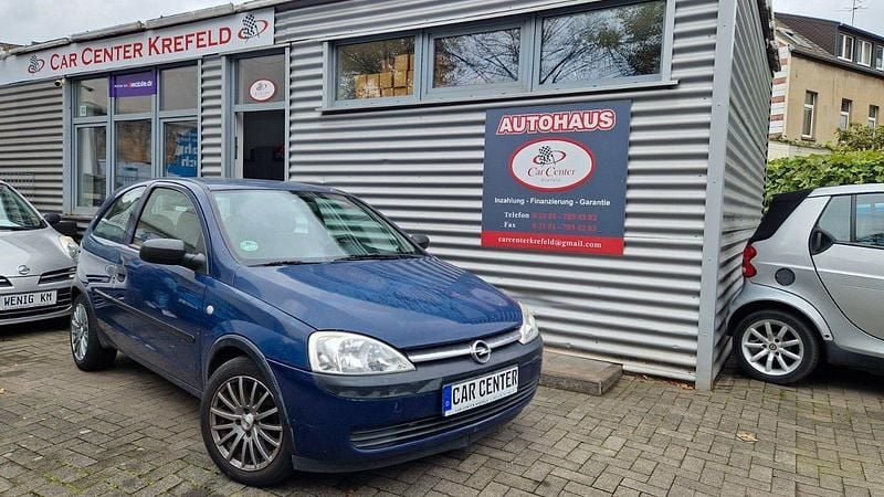 Gebraucht Opel Corsa 58 PS (42 kW) 2002 Blau Limousine