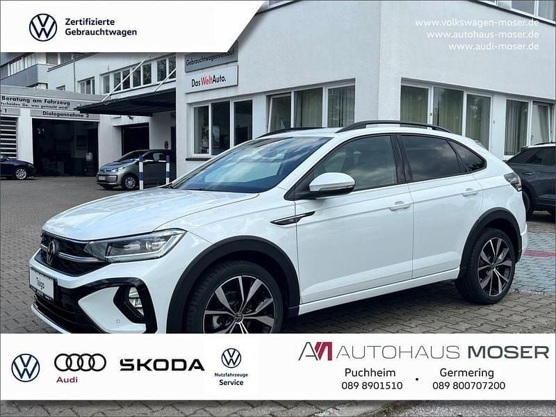 Pure white Gebraucht 2024 VW Taigo R-line SUV | 25.820 € (Fairer Preis) - Bild 1/4