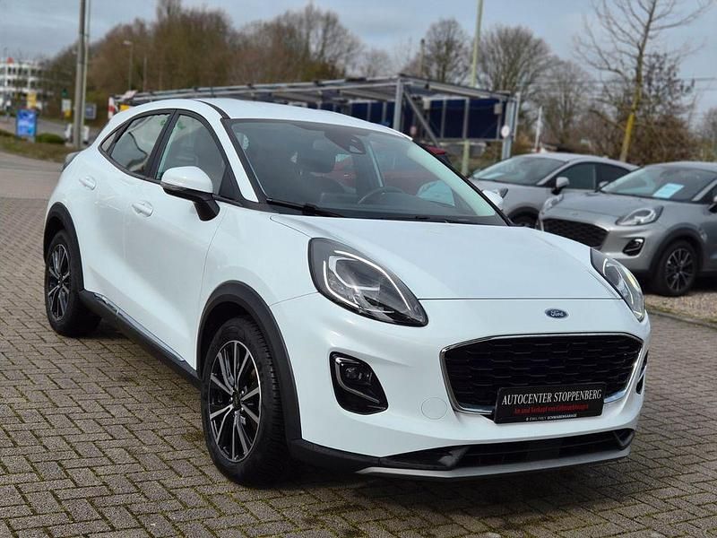 Gebraucht Ford Puma Titanium 125 PS (91 kW) 2021 Weiß SUV