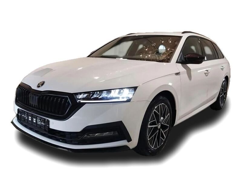 Weiss Neu 2025 Skoda Octavia SportLine Kombi | 32.358 € (Guter Preis) - Bild 1/4